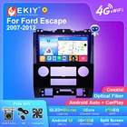 Автомагнитола EKIY T7 на Android 10 для Ford Escape 2007-2012, стерео, GPS-навигация, Carplay, Android, автомобильный мультимедийный плеер BT, 2 din, DVD