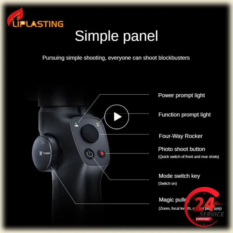 

Handheld Stabilizer Durable Professional Quality Anti-shake Reliable Versatile Short Video Trend Live Adjustable Essential Tool