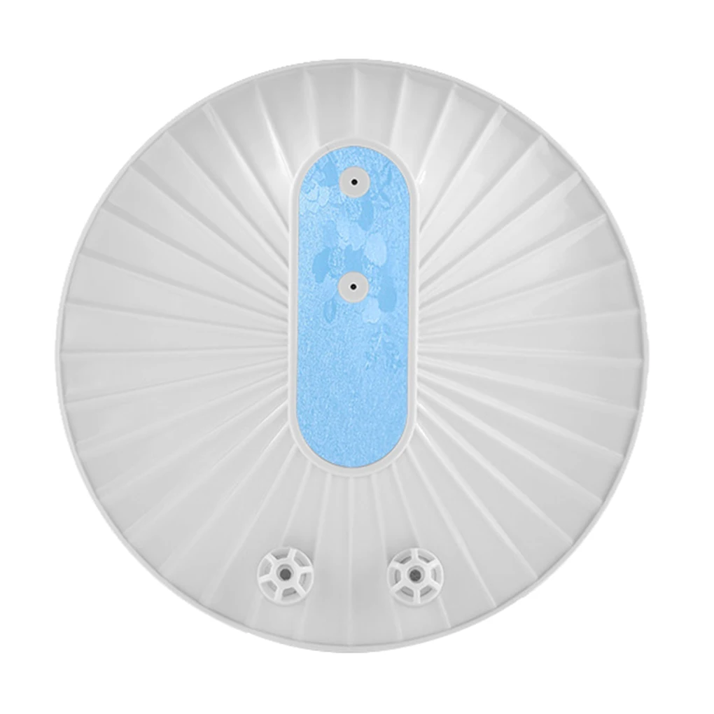 

Mini Dishwasher Kitchen Sink Wall Suction Mount Sonic Wave Round Type Dishes Washing Machine