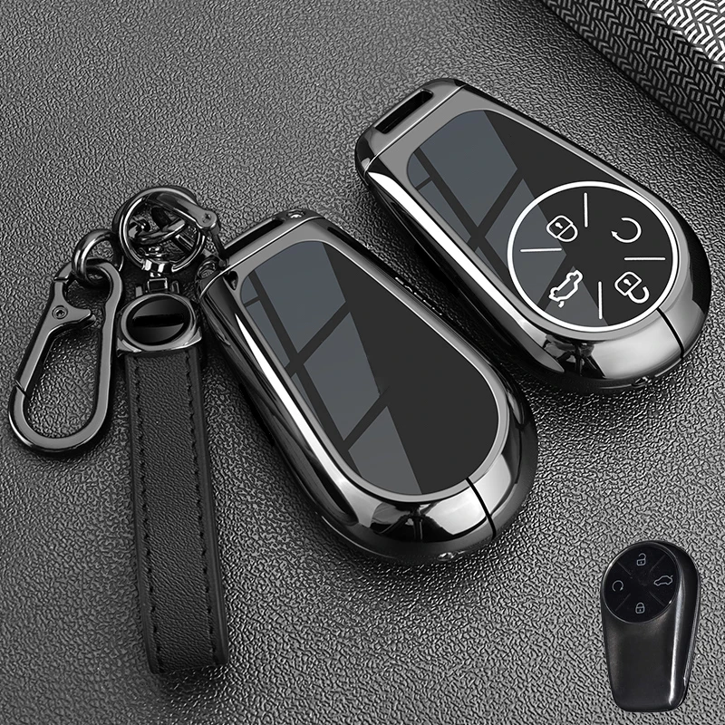 

Цинковый сплав для Chery Exeed RX TXL VX 2024 Xingtu Yaoguang Cdm чехол для ключей Lanyue Zhuifeng PHEV автомобильный брелок