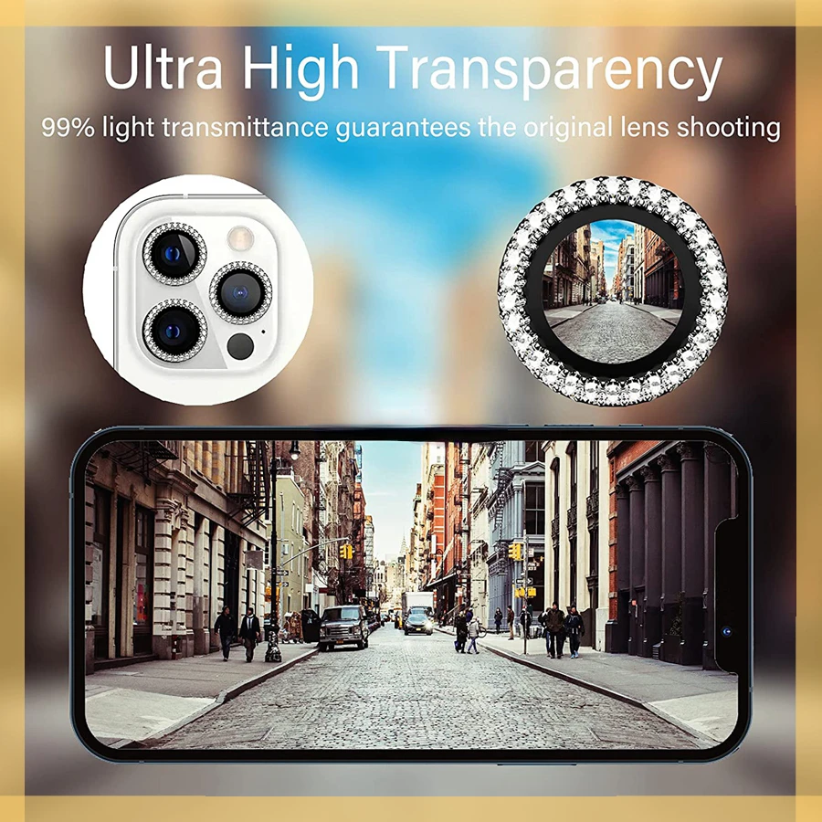 

Camera Case For iPhone 11 13 Pro Max 12 Pro Max Camera Lens Protector Screen Case For iPhone11 Pro 12Pro Tempered Glass