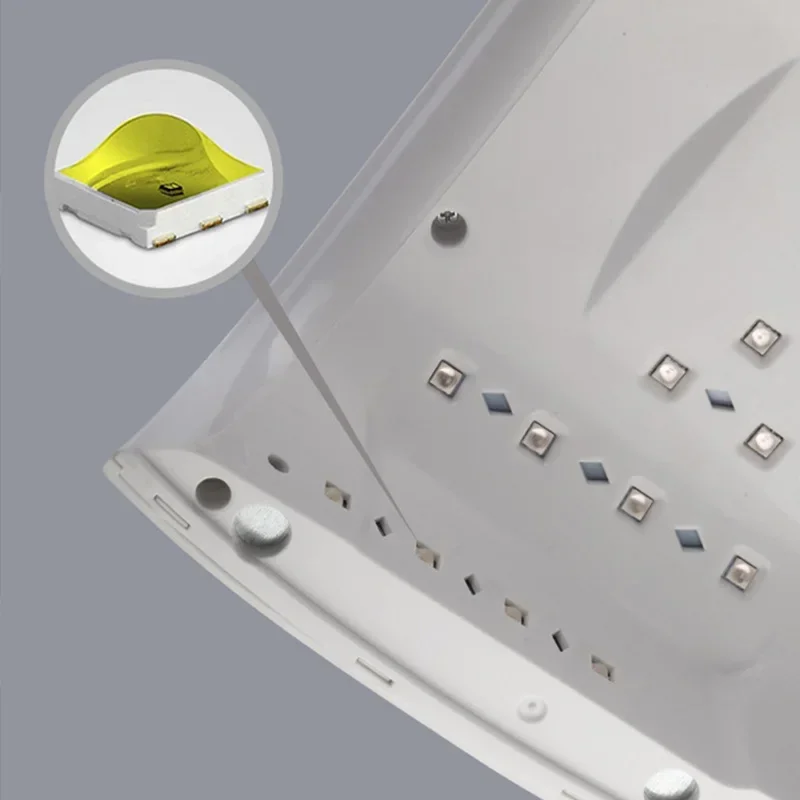 Аккумуляторная лампа для ногтей мощностью 48 Вт беспроводная сушилка маникюра