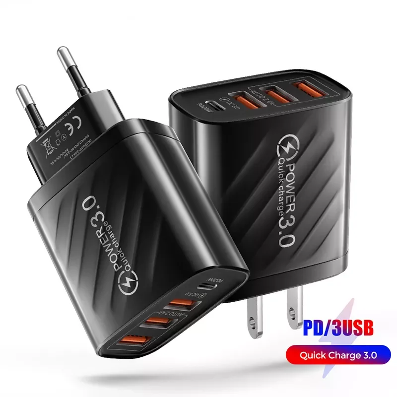

USB C Charger Fast Charger 13 12 Quick Charge 3.0 4.0 Mobile charging adapter QC 3.0