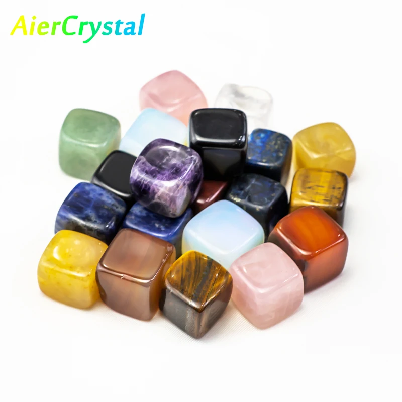 

Natural Crystal Stone Ice Tartar Amethyst Rough Polished Cube Sculptures Square Suitable Crafts for Alcoholic Beverages 1PC