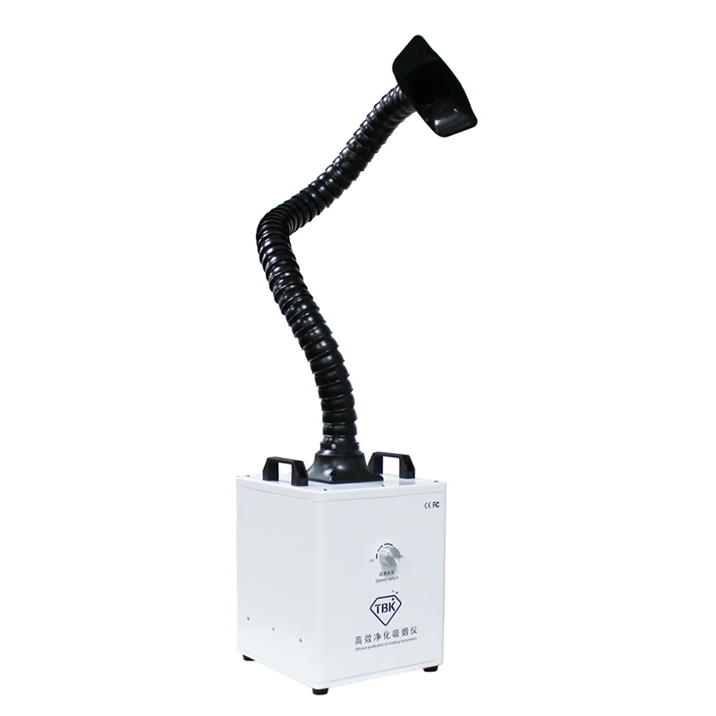 

TBK 110V/220V Smoking Instrument High filtering laser machine Smoke Purifier for phone repair Welding Smoke Fume Extractor
