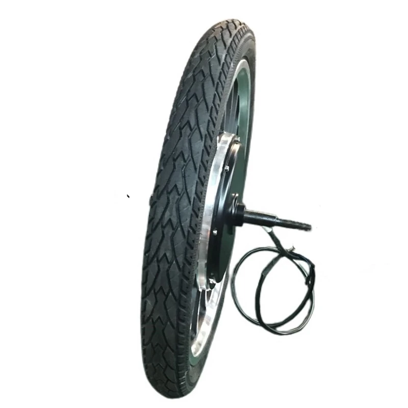

20 inch 48V60V72V 500W brushless gearless single shaft motor three-wheel electric vehicle four-wheel motor