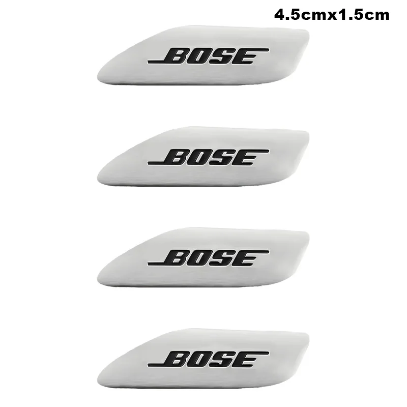 

Harman Kardon BOSE значок алюминиевые 3D автомобильные аудио наклейки для BMW Mercedes Benz audi mitsubishi lancer volkswagen Ford mini Cooper