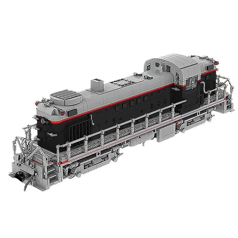 Ретро Steam 75955 железная дорога Alco RS-2 10277 высокотехнологичная сделай сам