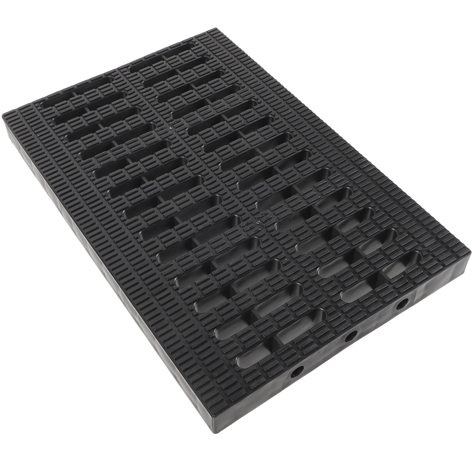 

Trench Cover Sewer French Drain System Yard Grate Basement Outdoor Channel Plastic Plate Drainage Grates