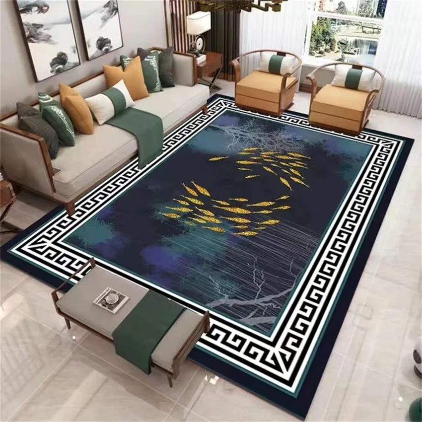 

Flower House Decoration Room Rugs Home Livingroom Carpets for Living Room Non-Slip Large Carpet Dining Room Rugs Decoration Mat