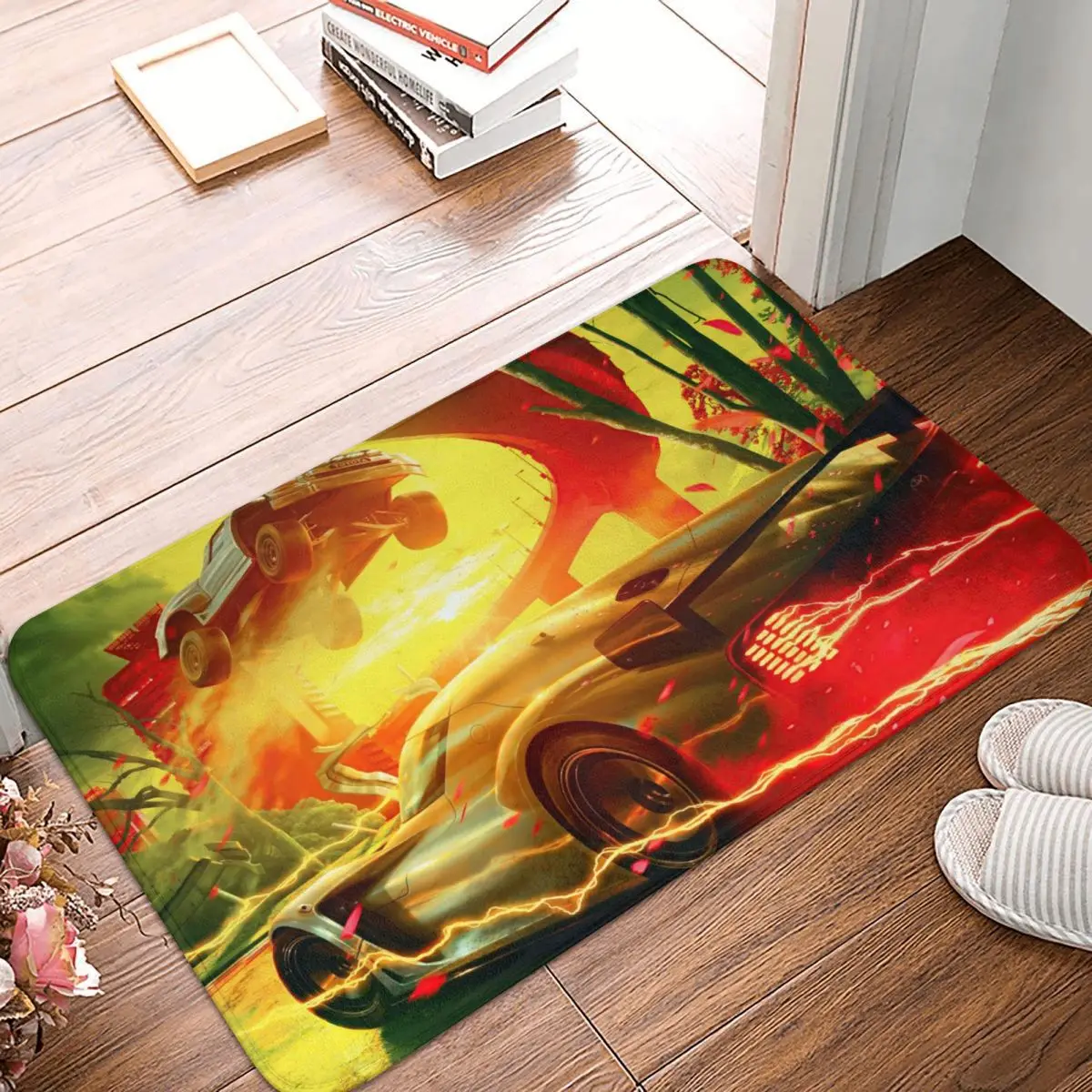 

Racing Bath Mat Lucid Dream Racing Doormat Kitchen Carpet Entrance Door Rug Home Decor