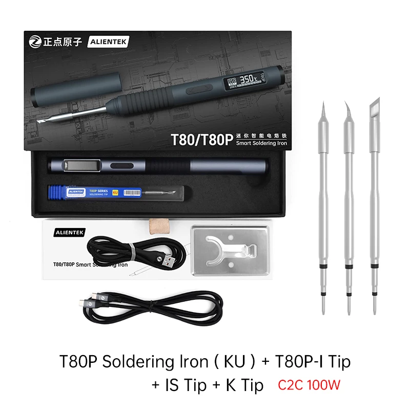 

ALIENTEK T80/T80P электрический паяльник