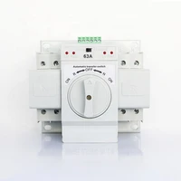 mcb type dual power automatic transfer switch ac series changeover switches