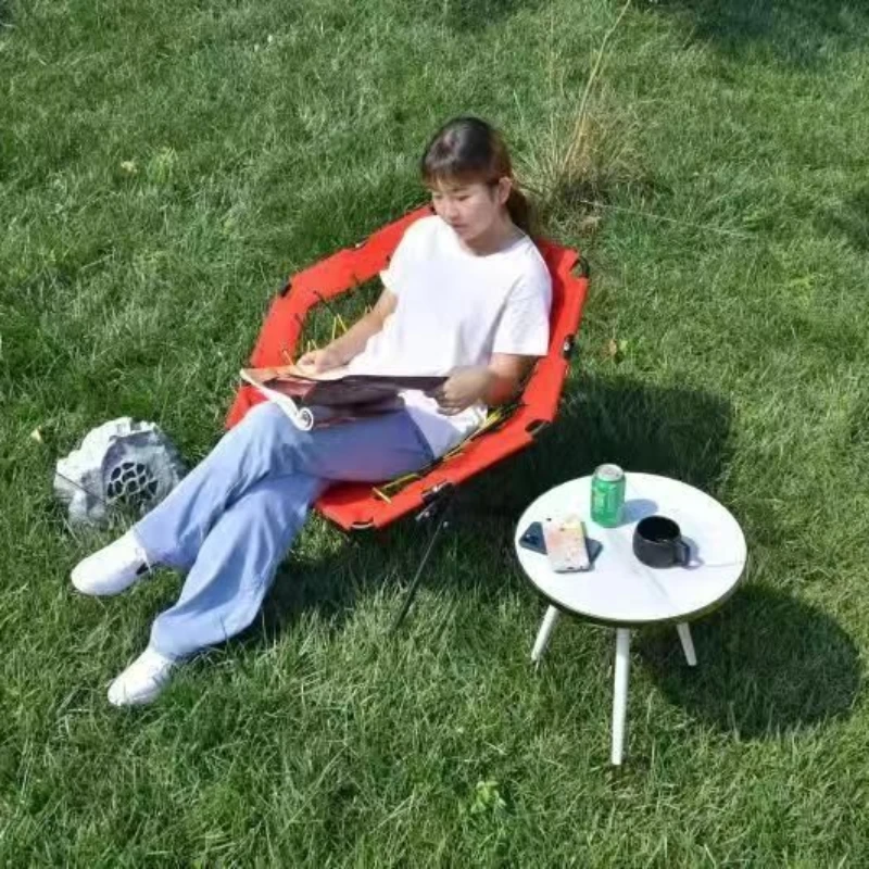 Складные круглые стулья для кемпинга Спорт на открытом воздухе Развлечения