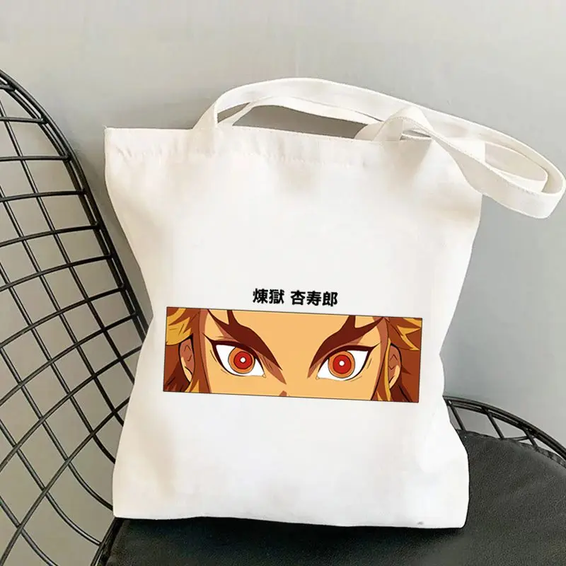 

Сумка для покупок Rengoku Kyoujurou, многоразовая сумка для покупок, сумка для покупок