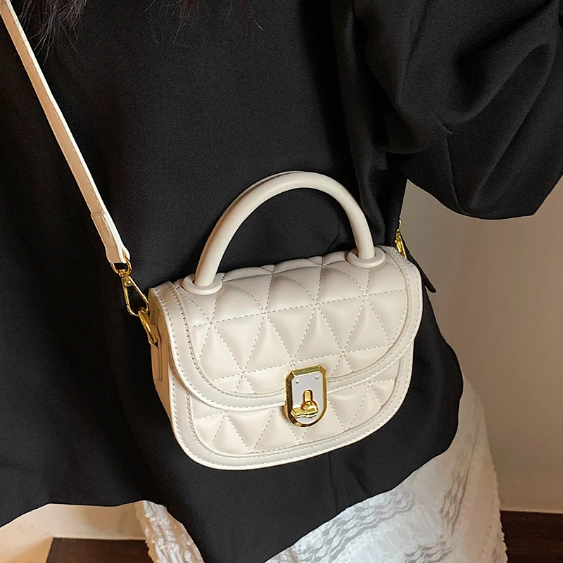 

For Women Versatile Casual Handbag Fashion Saddle Summer New Crossbody Bag 2023 Luxury Design PU Leather Classic Ladies Shoulder