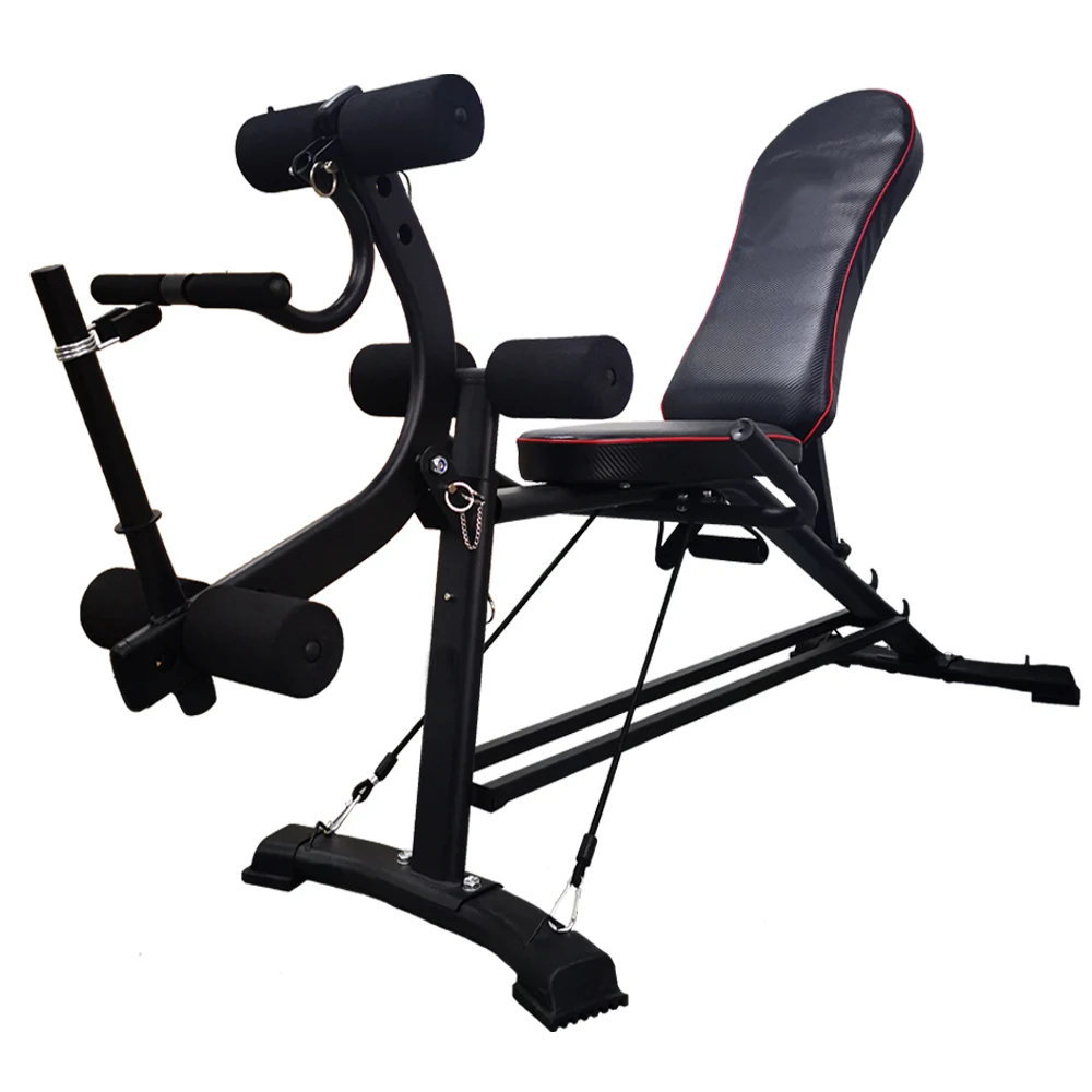 

Multifunctional Weight Bench, Adjustable Strength Training Bench for Home Gym Full Body Workout Equipment