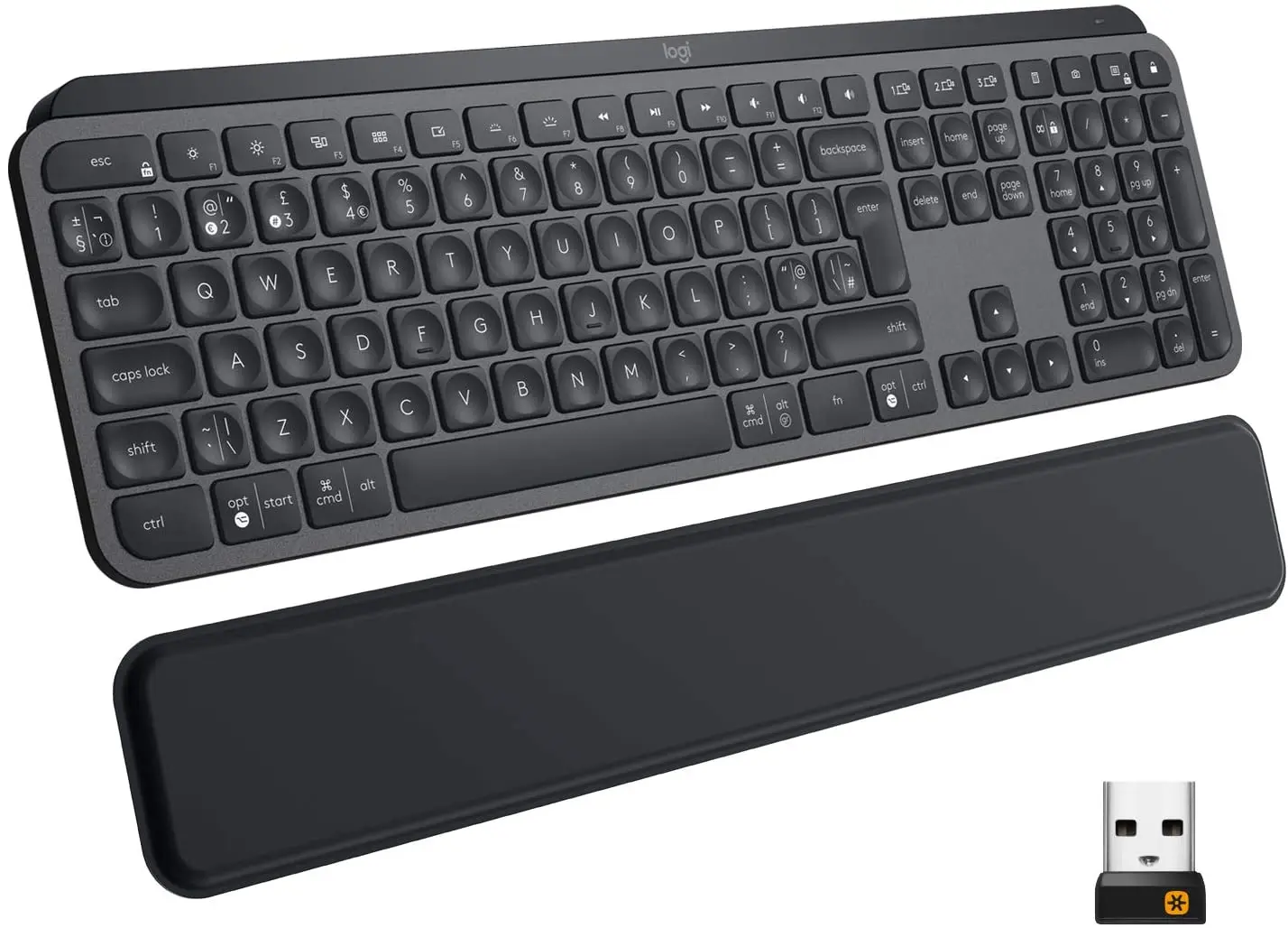 Клавиатура Logitech MX Keys Улучшенная беспроводная клавиатура с подсветкой тактильная