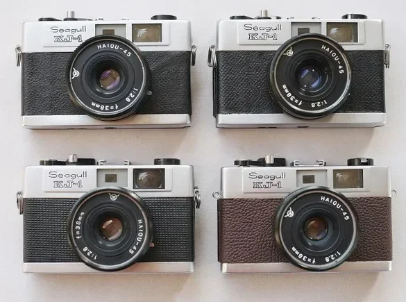 Пленочная камера Seagull S3 Huqiu 135 с боковой осью Huazhong Huaxia старая для студенческой