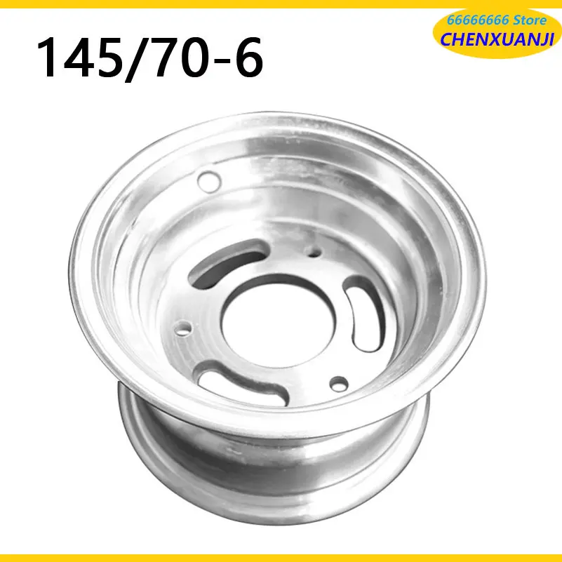 

6 дюймовый фланец, алюминиевая Ступица колеса, использовать 145/70-6 13X-6 13X-6 ATV 3 отверстия, вакуумные диски для картинга 110-125cc