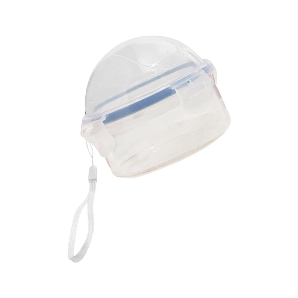 

1Pc Durable Practical Transparent Portable Convenient Sealed Storage Box Fruit Preservation Box Organizer