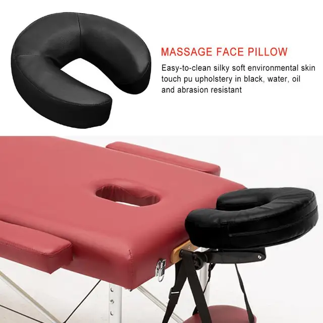 Spa Massage Table Universal Headrest Face Cushion Face Down Pillow For Massage Table 2