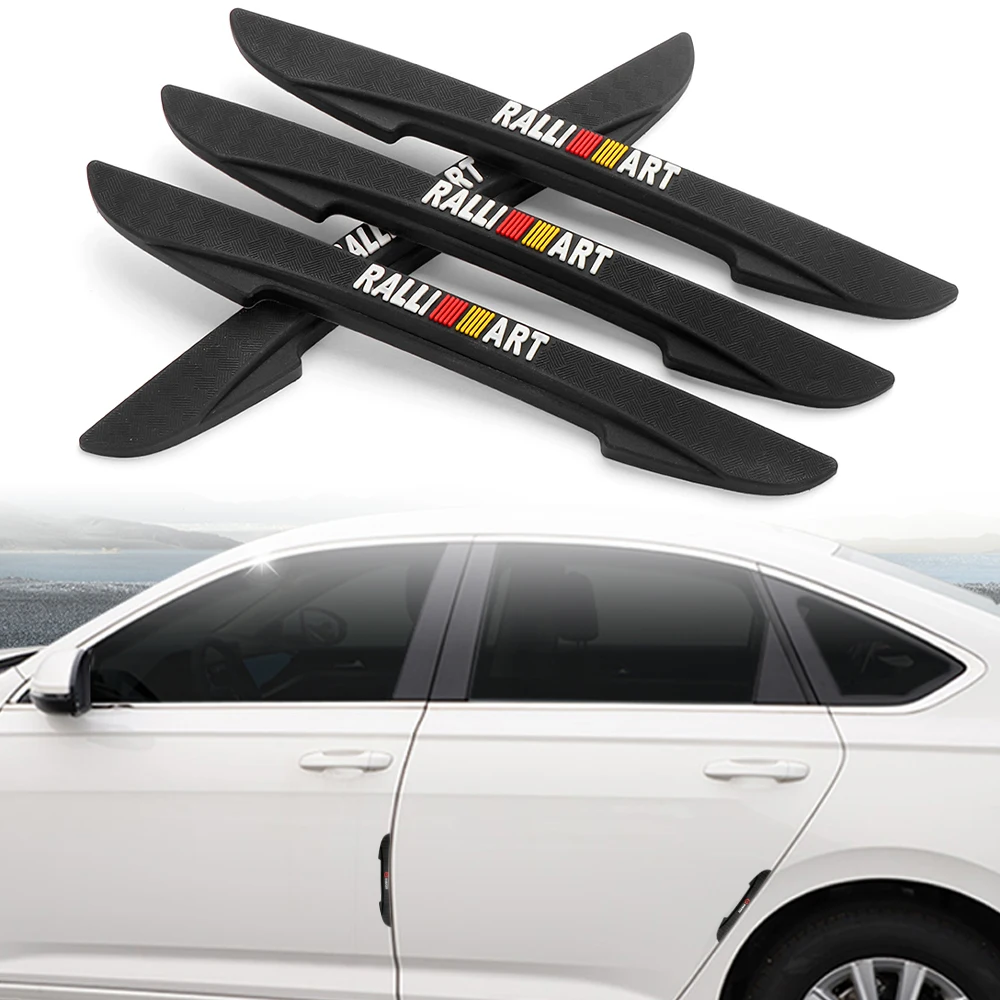 

4Pcs Car Door Anti-collision Bumper Strips Protector Stickers Accessories For Peugeot 308 208 3008 106 407 5008 RCZ 206 2008 307