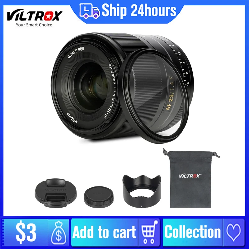 

Viltrox 13 мм 23 мм 33 мм 56 мм F1.4 объектив с автофокусом Ультра широкоугольный фотообъектив для Sony E mount Nikon Z mount Fuji XF mount Camera