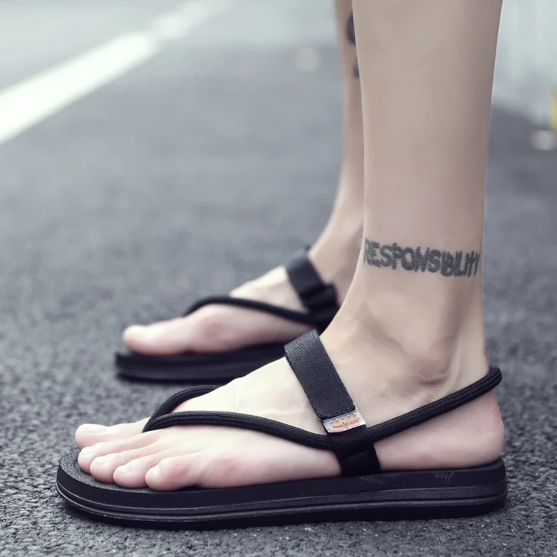 

Men's Sandal New Wading Men Shoes Lightweight Breathable Non-slip Outdoor Sandals Beach Sandals Women Summer Hiking Size 45