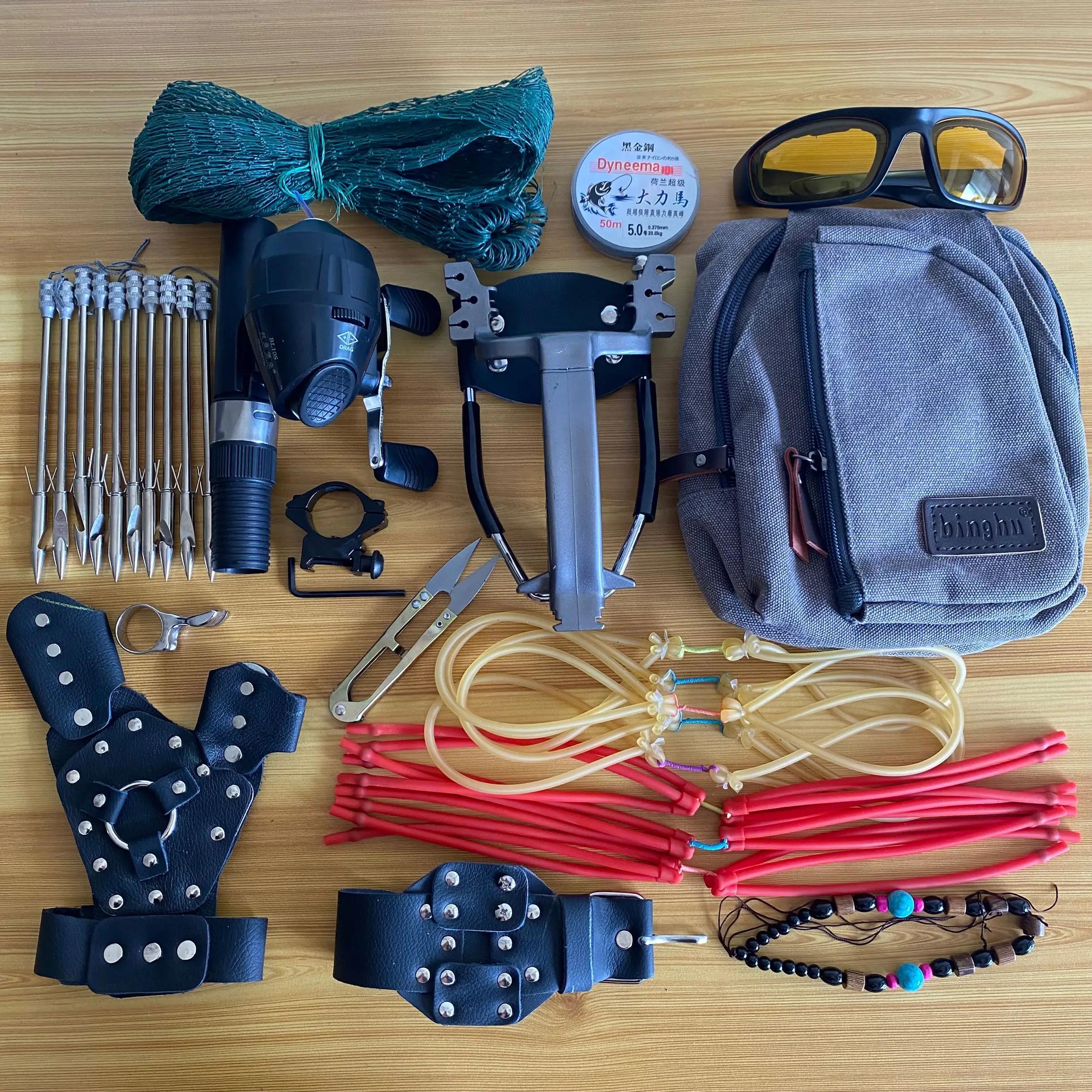 Новинка 2022 Рыболовная катушка рыболовный пакет с рыбой Дротика защита рук