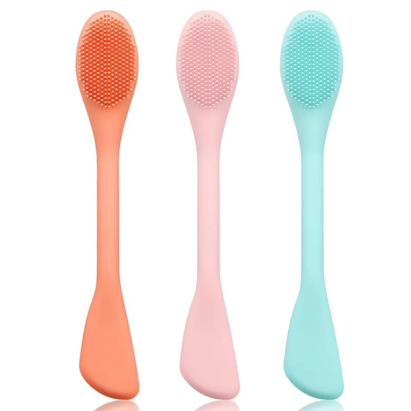 

Double Head Facial Mask Brush Makeup Brushes Eyes Face Skin Care Masks Applicator Cosmetic Mask Brush Tools Dropshiping TSLM1