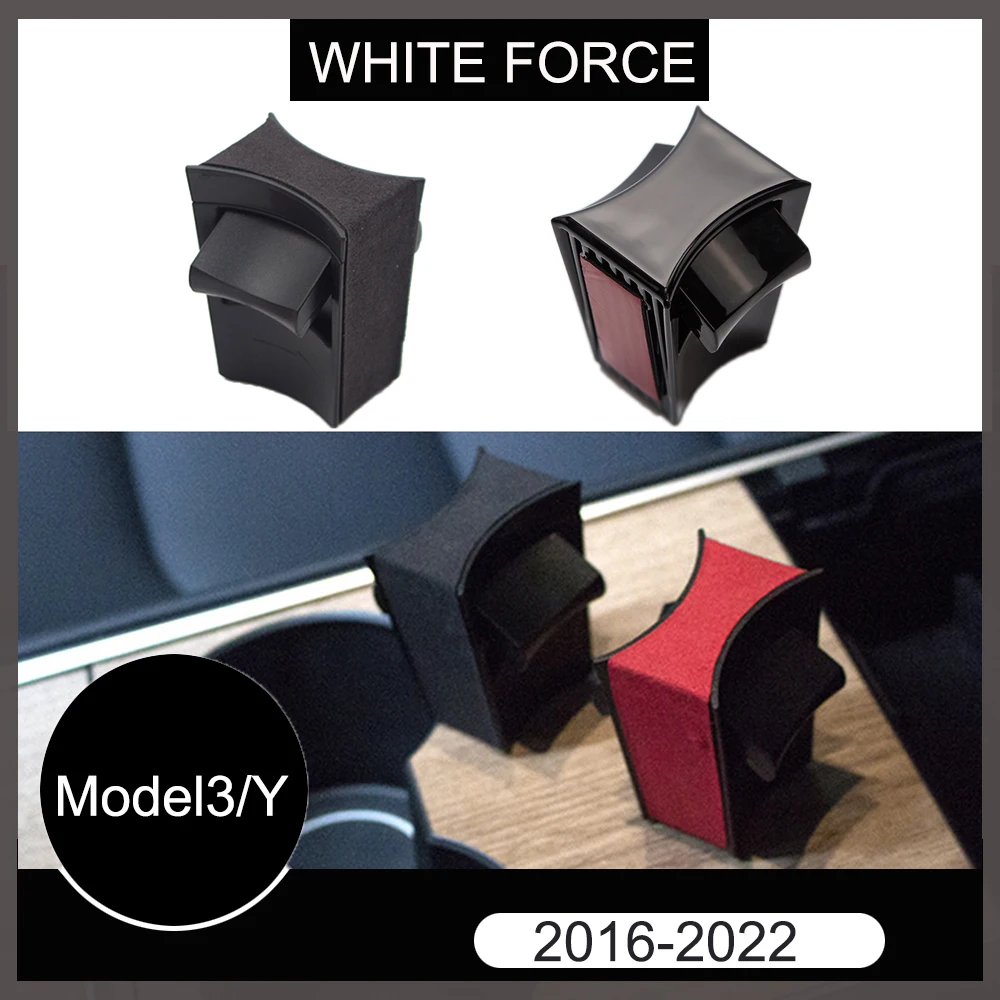 

For Tesla Model 3 Model Y 2022 S/X Car Water Cup Slot Slip Limit Clip ABS Bottle Mounte Console Storage Cup Holder Clip limiter
