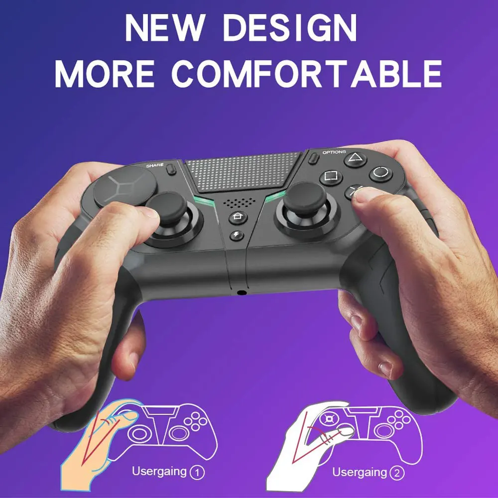Беспроводной игровой геймпад для PS4 Elite/Slim/Pro контроллер Dualshock 4 с программируемой