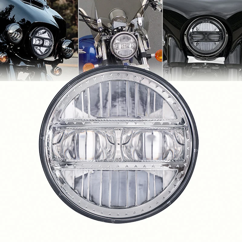 

Светодиодный головной фонарь для мотоцикла, 5,75 дюйма, H4, для Triumph Rocket iii 3 & Speed Triple & Street Triple & Thunderbird