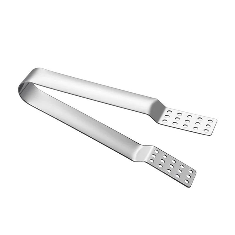 Зажим для чайных пакетиков утолщенный лимонный пинцет из нержавеющей стали