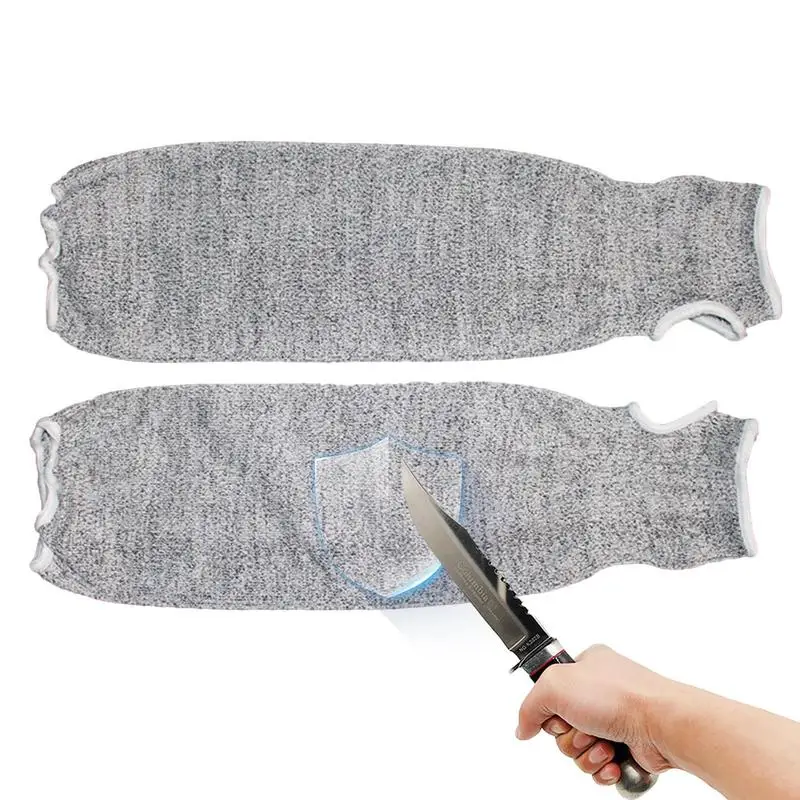 

Level 5 HPPE Cut Resistant Arm Sleeve Breathable Cut-Resistant Forearm Sleeve Anti-Puncture Cover Gloves For Workers Outdoor