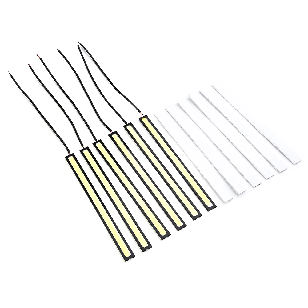 

Car Strip Lights Caravan White Interior Lamp Ultra-Thin Van Waterproof 12V 6 Pcs Boats