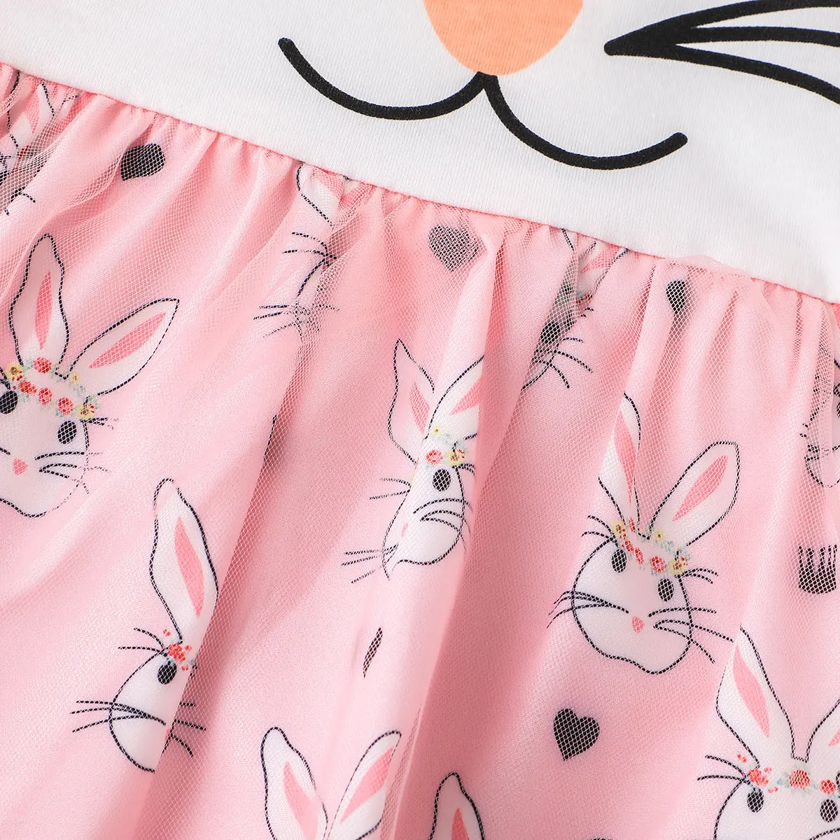 LAPA Baby Girls Summer One-Piece Sleeveless Romper Kids Slash neck Cute Printing Pink Dress Clothes