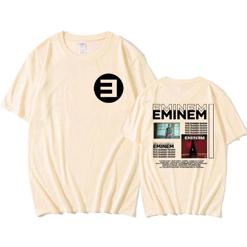 Eminem Black Kamikaze Album T Shirt Men's Women's Clothing Fashion Casual Gothic Hip Hop T-shirt Retro Harajuku Shirts Tops