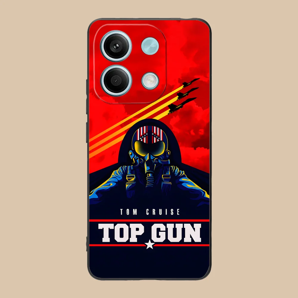 Чехол для мобильного телефона Top Gun для Xiaomi POCO M6 M5 M4 M3 X7 X6 X5 X4 X3 F6 F5 F4 F3 F2 C40 Pro GT 5G Black Smart Cover Мобильные телефоны (art.: 3920ccfcf8563) - 3920ccfcf8563