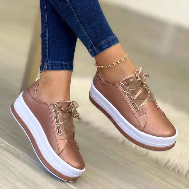 

Shoes Women Casual Shoes Platform Sneakers Zapatillas Mujer Chaussure Femme Flats Female Footwear Plus Size Sneakers