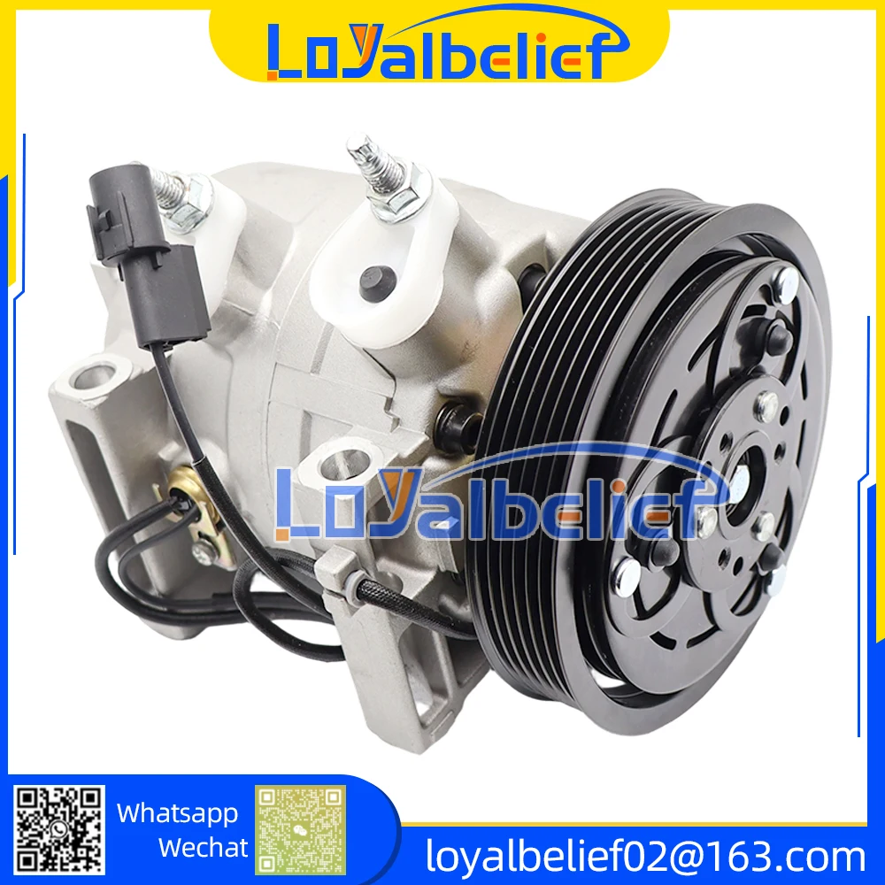 Фото Автомобильный компрессор кондиционера 27630-95F0C для Nissan Almera Sunny DKV11C 59510-31700 506021-7071 2763095F0C 5951031700 2763095F0B №1