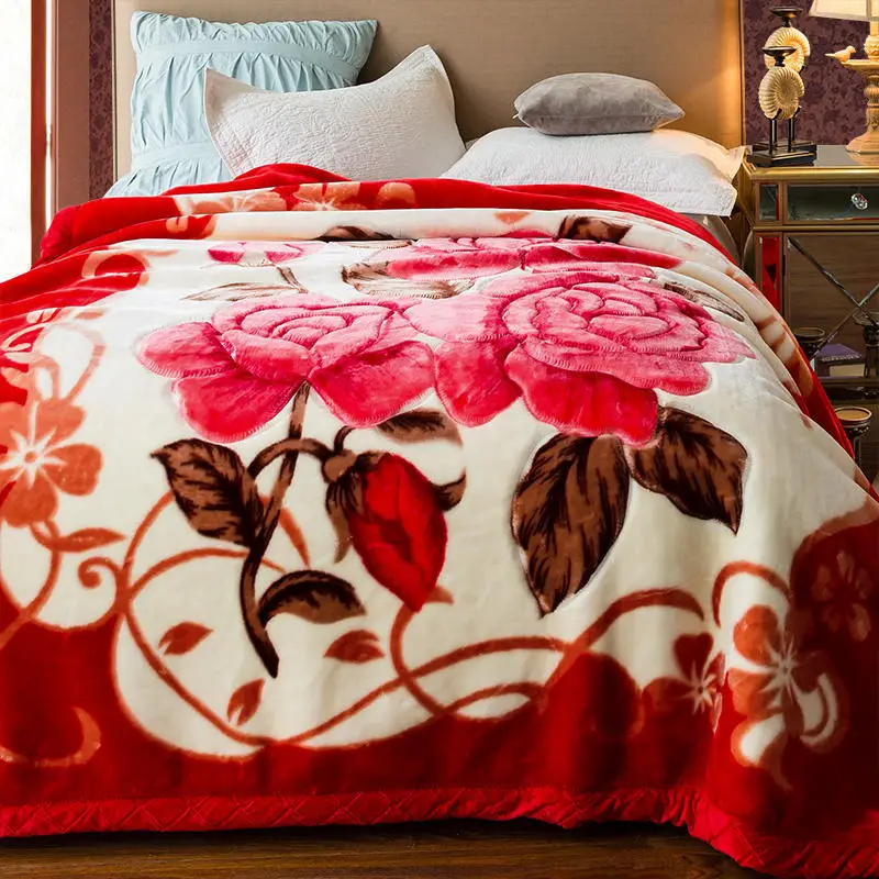 

Blanket Double layer thickened flannel blanket
