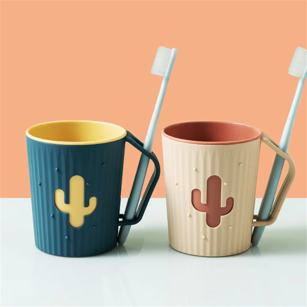 

Mouthwash Cup Brushing Cup Couple Children Cups Thicken Plastic Water Cup Household Travel Toothbrush Cup Bathroom Tumbler