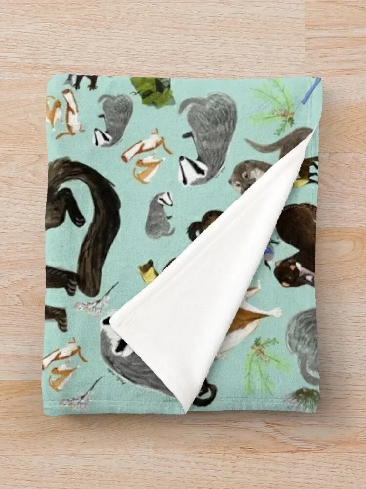 Покрывало mustelid из Испании с рисунком Роскошные рождественские подарки дорожные