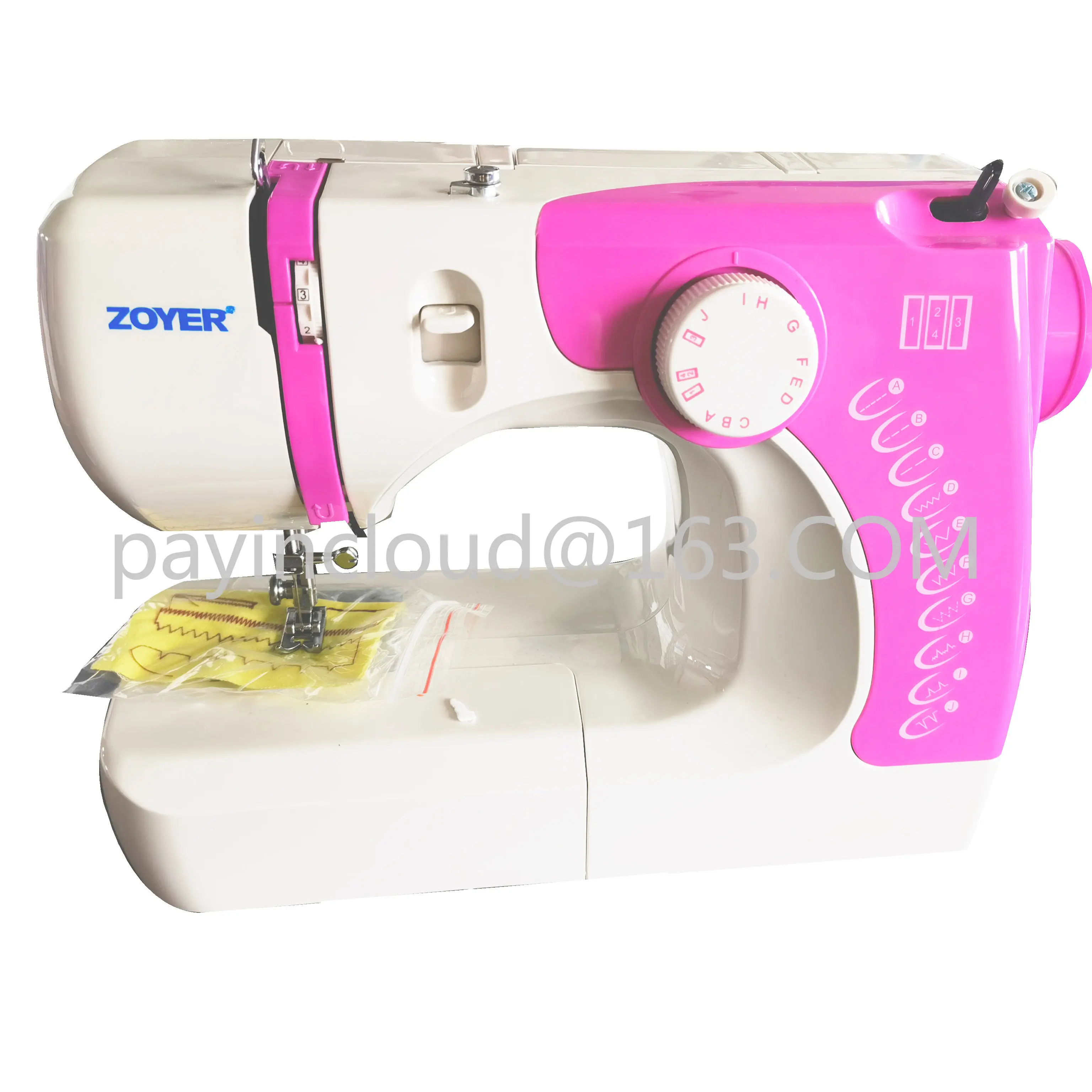 

ZY6101 ZOYER household sewing machine lockstitch sewing machine12 stitches for home use