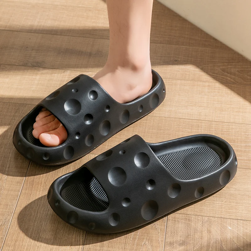 

Men's EVA Slippers 2023 Summer New Anti-slip Open Toe Platform Slides Shoes for Men Outdoor Soft Sole Casual Couple Shoes
