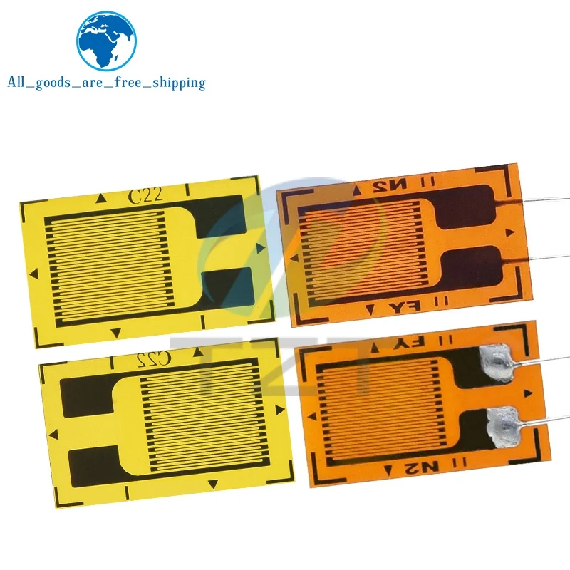 

TZT 10pcs/lot BF350-3AA BF350 Precision resistive strain gauge / strain gauge / for the pressure sensor / load cell For Arduino