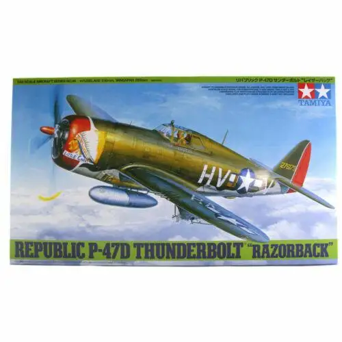 Tamiya 61086 1:48 P47 D Thunderbolt Razorback Aircraft Model Kit