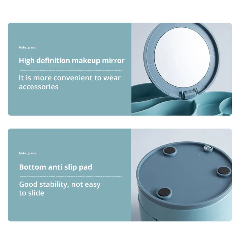 Подставка-держатель для украшений и бижутерии размер: 10*10*10 см